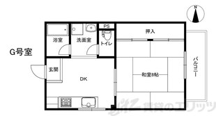 コーポマヤの物件間取画像